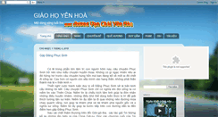 Desktop Screenshot of giaohoyenhoa.blogspot.com