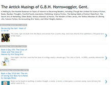 Tablet Screenshot of antickmusings.blogspot.com