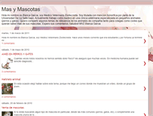 Tablet Screenshot of masymascotas.blogspot.com