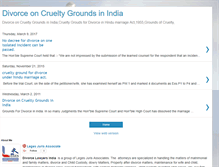 Tablet Screenshot of divorce-on-cruelty-grounds.blogspot.com