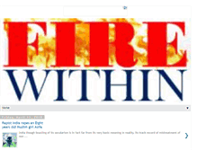 Tablet Screenshot of firewithin-jhb.blogspot.com