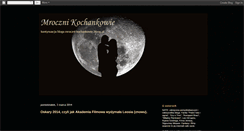 Desktop Screenshot of mroczni-kochankowie.blogspot.com