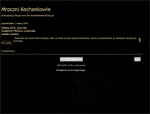 Tablet Screenshot of mroczni-kochankowie.blogspot.com