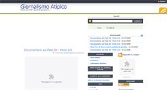 Desktop Screenshot of giornalismo-atipico.blogspot.com