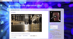Desktop Screenshot of musicolaofthealternativekind.blogspot.com