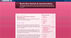 Desktop Screenshot of mundobono-quinieladeapuestaconfelino.blogspot.com