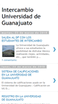 Mobile Screenshot of intercambiouniguanajuato.blogspot.com