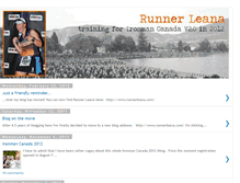 Tablet Screenshot of cdnrunnergal.blogspot.com