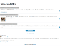 Tablet Screenshot of conociendotecradio.blogspot.com