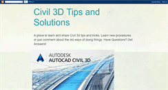 Desktop Screenshot of mastercivil3d.blogspot.com