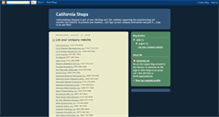 Desktop Screenshot of californiashops.blogspot.com