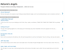 Tablet Screenshot of melaniesangels.blogspot.com