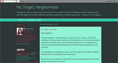 Desktop Screenshot of mssinglesneighborhood.blogspot.com