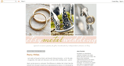 Desktop Screenshot of etsymetalwedding.blogspot.com