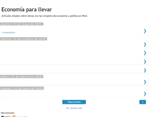 Tablet Screenshot of economiaparallevar.blogspot.com