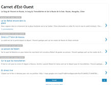 Tablet Screenshot of carnet-d-est-ouest.blogspot.com