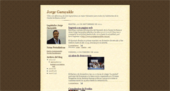 Desktop Screenshot of jorgegarayalde.blogspot.com