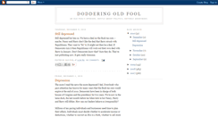 Desktop Screenshot of dodderingoldfool.blogspot.com