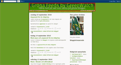 Desktop Screenshot of gronafeeds.blogspot.com