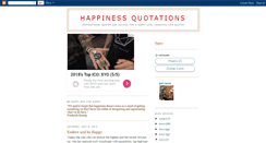 Desktop Screenshot of happinessquotations.blogspot.com