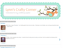 Tablet Screenshot of lynnscraftycorner.blogspot.com