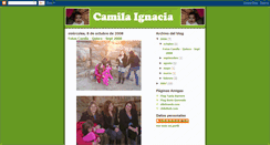 Desktop Screenshot of diario-de-camila.blogspot.com