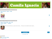 Tablet Screenshot of diario-de-camila.blogspot.com