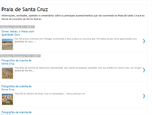 Tablet Screenshot of praiadesantacruz.blogspot.com