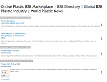 Tablet Screenshot of plasticb2bmarketplace.blogspot.com