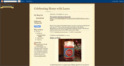 Desktop Screenshot of celebratinghomewithlaura.blogspot.com