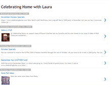 Tablet Screenshot of celebratinghomewithlaura.blogspot.com