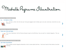 Tablet Screenshot of michellepegrume.blogspot.com