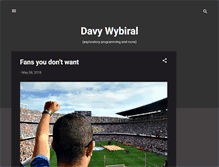 Tablet Screenshot of davywybiral.blogspot.com
