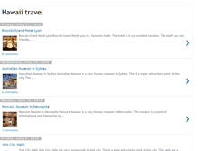 Tablet Screenshot of hawaii-adventure-travel.blogspot.com