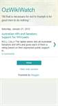 Mobile Screenshot of ozwikiwatch.blogspot.com