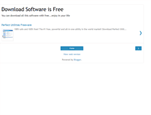Tablet Screenshot of downloadgratisan-software.blogspot.com