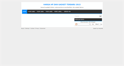Desktop Screenshot of harga-hp-terbaru.blogspot.com