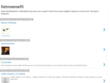 Tablet Screenshot of lletresensefil.blogspot.com