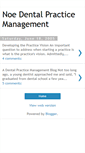 Mobile Screenshot of noedentalpracticemgt.blogspot.com