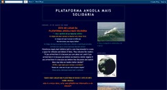 Desktop Screenshot of angolamais-solidaria.blogspot.com
