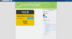Desktop Screenshot of financial-accounting-books.blogspot.com