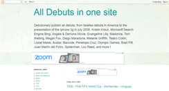 Desktop Screenshot of debutionary.blogspot.com