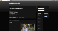 Desktop Screenshot of julimodelski.blogspot.com