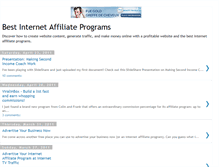 Tablet Screenshot of best-internet-affiliate-programs.blogspot.com