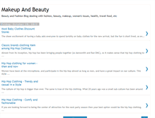 Tablet Screenshot of makeupandbeautybynaomi.blogspot.com