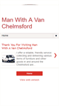 Mobile Screenshot of manwithavanchelmsford.blogspot.com