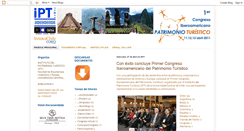 Desktop Screenshot of congresopatrimonioturistico.blogspot.com