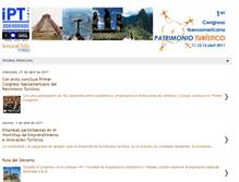 Tablet Screenshot of congresopatrimonioturistico.blogspot.com