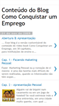 Mobile Screenshot of conteudo-como-conquistar-um-emprego.blogspot.com