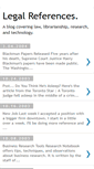 Mobile Screenshot of legalreferences.blogspot.com